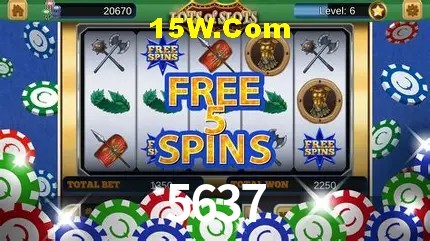 Sinta a adrenalina dos jogos de cassino com 5637